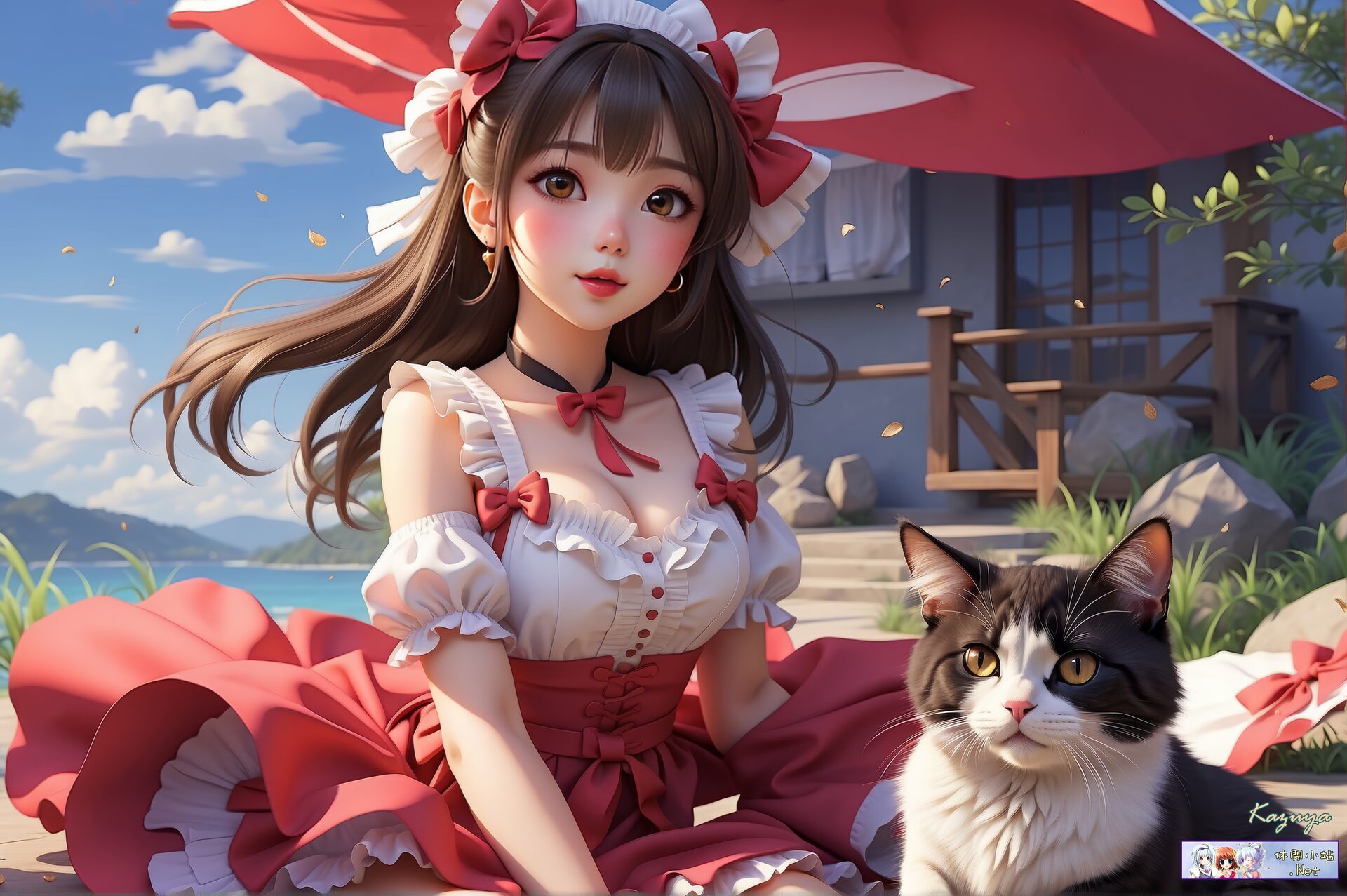 Reimu Hakurei – 2 Pics