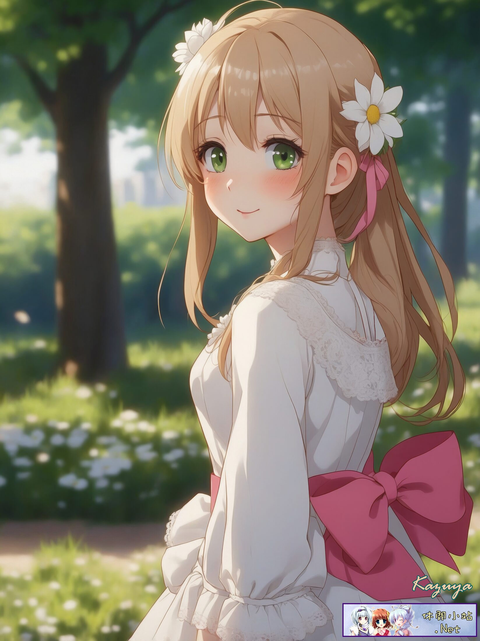 Anime Flower Girl Anime Flower Girl