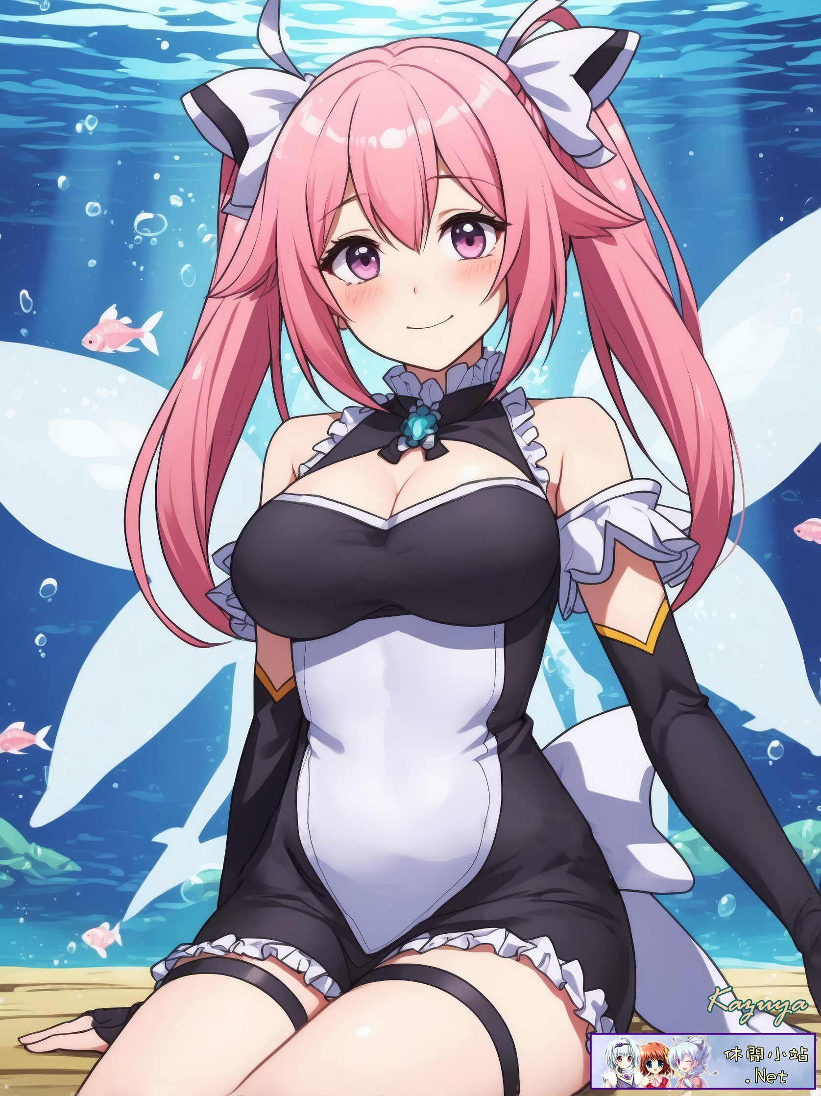 Anime Girl with Fairy Wing Anime Girl with Fairy Wing