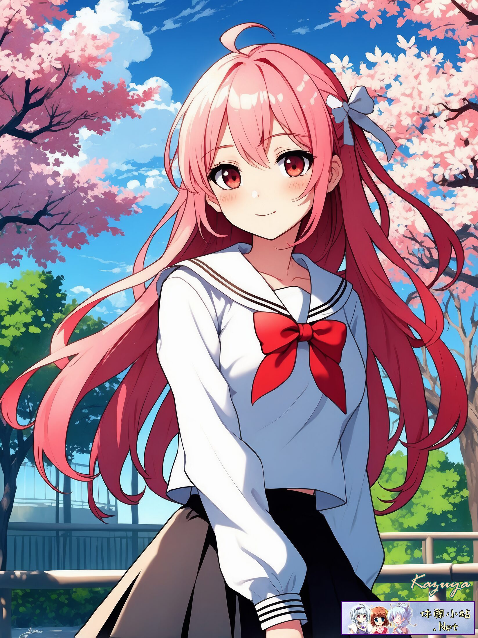 Anime Schoolgirl pic Anime Schoolgirl pic