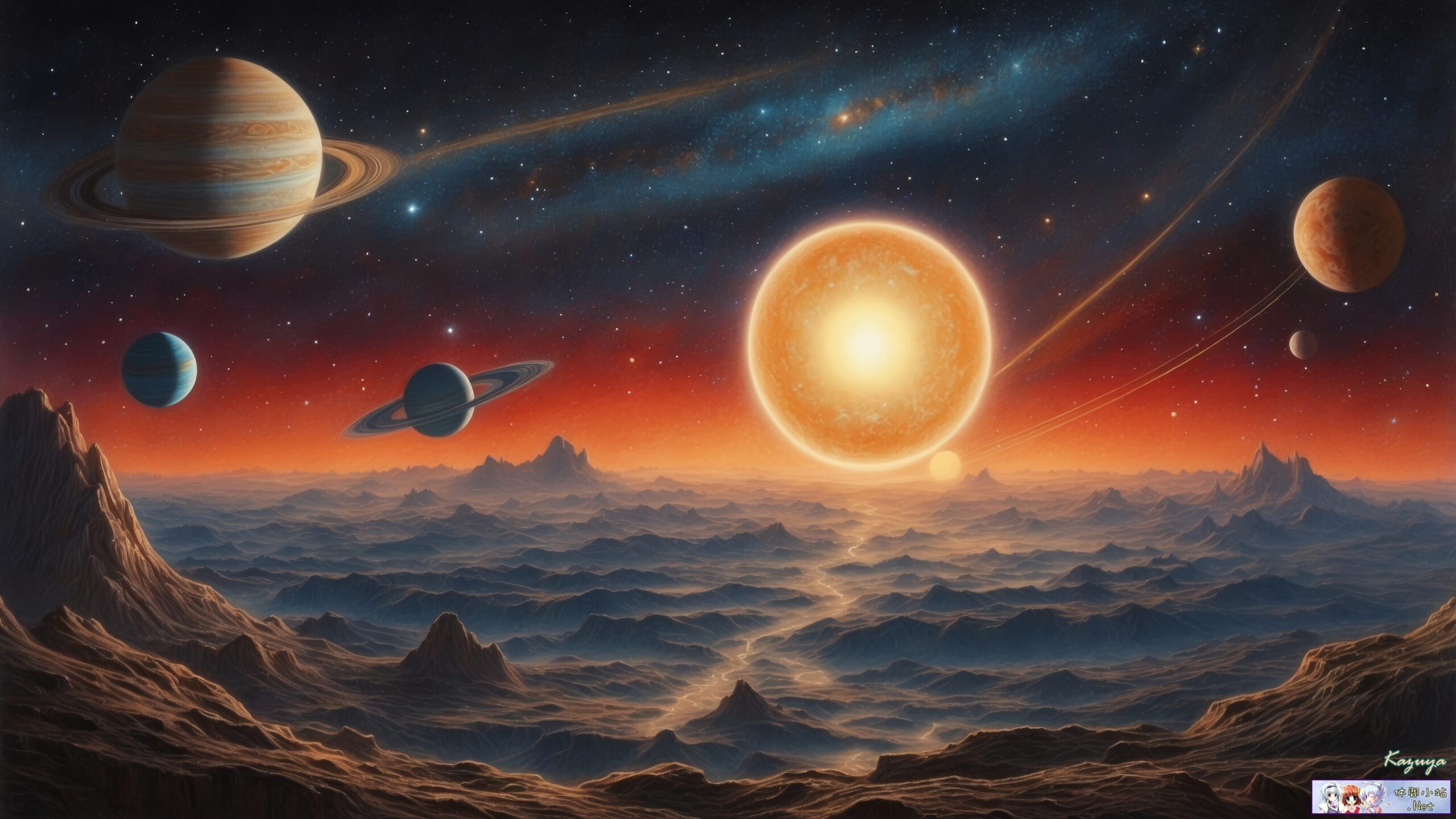 Planet and universe Planet and universe