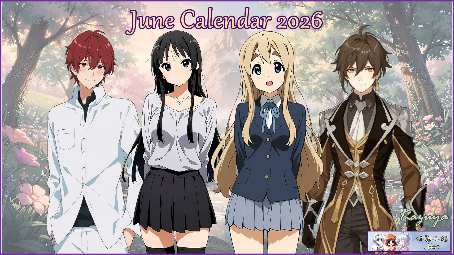 The June 2026 calendar released The June 2026 calendar released